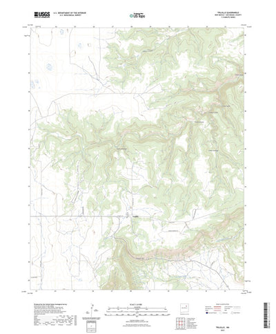 United States Geological Survey Trujillo, NM (2023, 24000-Scale) digital map