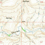 United States Geological Survey Truly, MT (1965, 24000-Scale) digital map