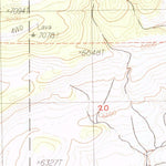 United States Geological Survey Truman Meadows, NV-CA (1987, 24000-Scale) digital map