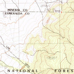 United States Geological Survey Truman Meadows, NV-CA (1987, 24000-Scale) digital map