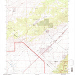 United States Geological Survey Truman Meadows, NV-CA (1994, 24000-Scale) digital map
