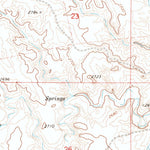 United States Geological Survey Trumbo Ranch, MT (1971, 24000-Scale) digital map