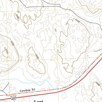 United States Geological Survey Trumbull Lake, NE (2021, 24000-Scale) digital map