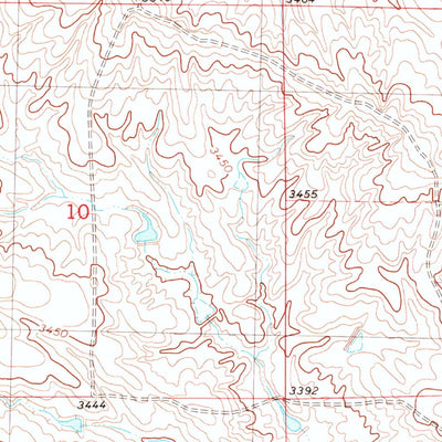 United States Geological Survey Trunk Butte, NE (1980, 24000-Scale) digital map