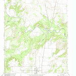 United States Geological Survey Truscott North, TX (1966, 24000-Scale) digital map