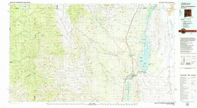 United States Geological Survey Truth Or Consequences, NM (1979, 100000-Scale) digital map