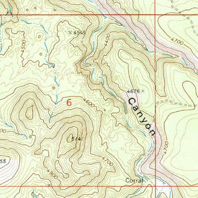 United States Geological Survey Truxton, AZ (1968, 24000-Scale) digital map