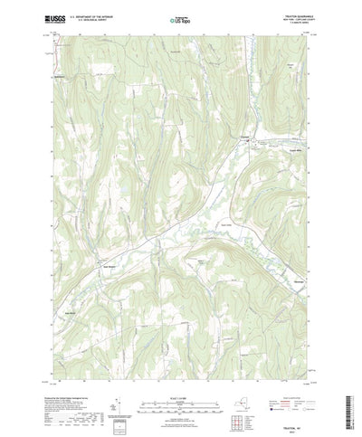 United States Geological Survey Truxton, NY (2023, 24000-Scale) digital map