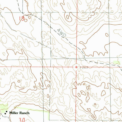 United States Geological Survey Tryon NE, NE (1985, 24000-Scale) digital map