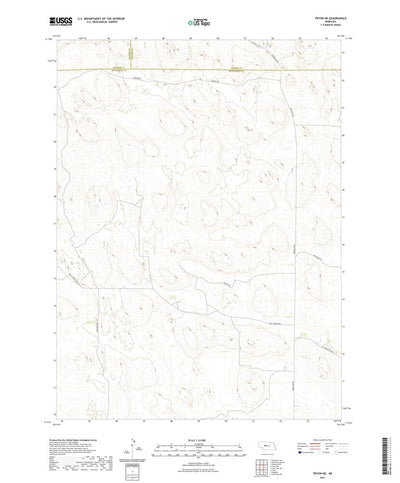 United States Geological Survey Tryon NE, NE (2021, 24000-Scale) digital map