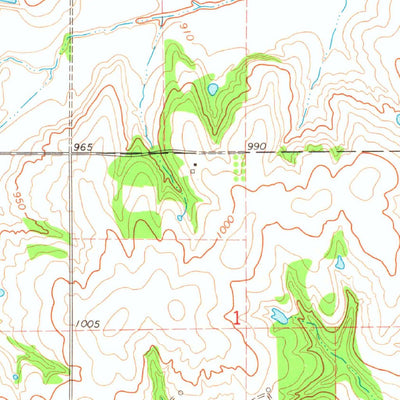 United States Geological Survey Tryon South, OK (1975, 24000-Scale) digital map