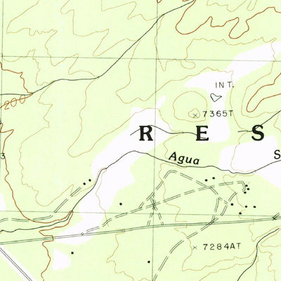United States Geological Survey Tsaile, AZ (1982, 24000-Scale) digital map