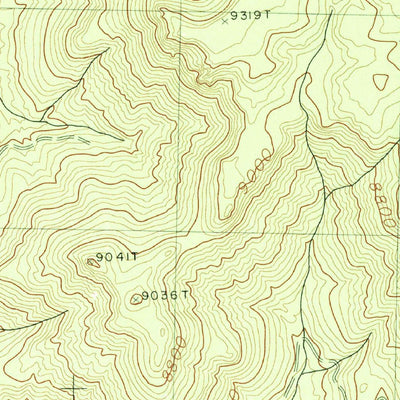 United States Geological Survey Tsaile, AZ (1982, 24000-Scale) digital map