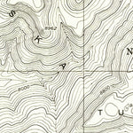 United States Geological Survey Tsaile Butte, AZ-NM (1955, 24000-Scale) digital map