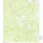 United States Geological Survey Tsaile Butte, AZ-NM (1982, 24000-Scale) digital map