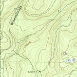 United States Geological Survey Tsaile Butte, AZ-NM (1982, 24000-Scale) digital map