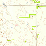United States Geological Survey Tschetter Colony, SD (1957, 24000-Scale) digital map