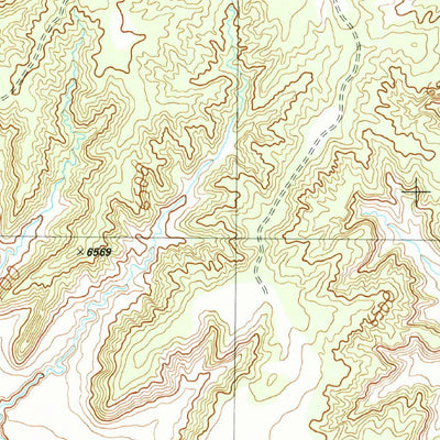 United States Geological Survey Tsin Naan Tee, AZ (1990, 24000-Scale) digital map