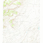 United States Geological Survey Tsin-Nas-Kid, NM (1966, 24000-Scale) digital map