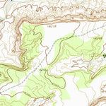 United States Geological Survey Tsin-Nas-Kid, NM (1966, 24000-Scale) digital map