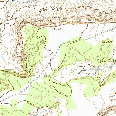 United States Geological Survey Tsin-Nas-Kid, NM (1966, 24000-Scale) digital map