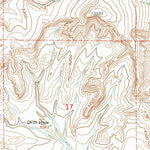 United States Geological Survey Ttt Ranch, WY (1961, 24000-Scale) digital map