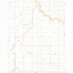 United States Geological Survey Tuanna Butte, ID (1965, 24000-Scale) digital map
