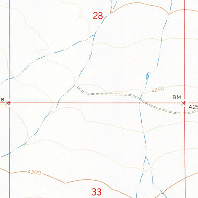 United States Geological Survey Tuanna Butte, ID (1965, 24000-Scale) digital map