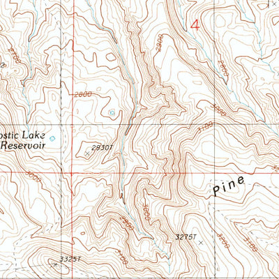 United States Geological Survey Tub Mountain, OR (1988, 24000-Scale) digital map