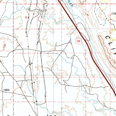 United States Geological Survey Tuba City, AZ (1983, 100000-Scale) digital map