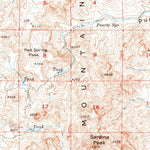 United States Geological Survey Tubac, AZ (1957, 62500-Scale) digital map