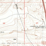 United States Geological Survey Tubac, AZ (1981, 24000-Scale) digital map