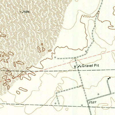 United States Geological Survey Tubbs Corner, TX (1974, 24000-Scale) digital map