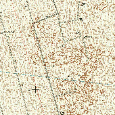 United States Geological Survey Tubbs Corner, TX (1974, 24000-Scale) digital map