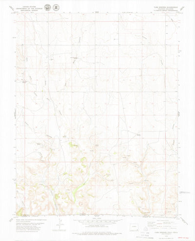 United States Geological Survey Tubs Springs, CO (1979, 24000-Scale) digital map
