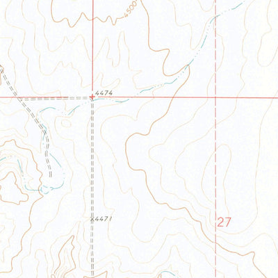 United States Geological Survey Tubs Springs, CO (1979, 24000-Scale) digital map