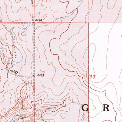 United States Geological Survey Tubs Springs, CO (1996, 24000-Scale) digital map