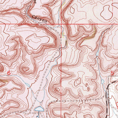 United States Geological Survey Tubs Springs, CO (1996, 24000-Scale) digital map