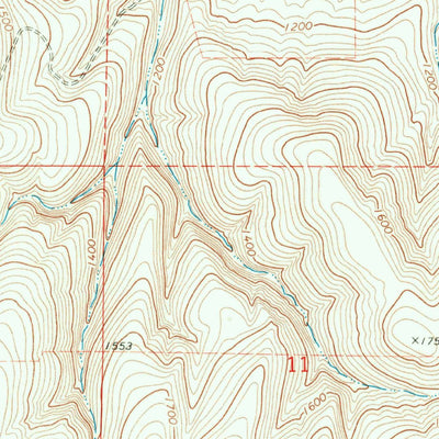 United States Geological Survey Tucannon, WA (1967, 24000-Scale) digital map