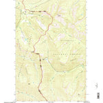 United States Geological Survey Tuchuck Mountain, MT (1994, 24000-Scale) digital map