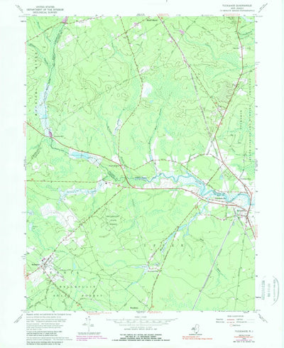 United States Geological Survey Tuckahoe, NJ (1956, 24000-Scale) digital map