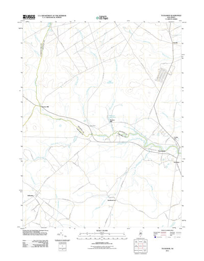 United States Geological Survey Tuckahoe, NJ (2011, 24000-Scale) digital map