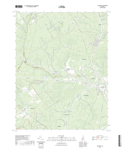 United States Geological Survey Tuckahoe, NJ (2023, 24000-Scale) digital map