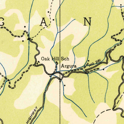 United States Geological Survey Tuckasegee, NC (1935, 24000-Scale) digital map
