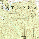 United States Geological Survey Tuckasegee, NC (1997, 24000-Scale) digital map