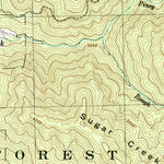 United States Geological Survey Tuckasegee, NC (1997, 24000-Scale) digital map
