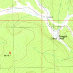 United States Geological Survey Tuckayou Spring, AZ (1980, 24000-Scale) digital map