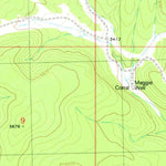 United States Geological Survey Tuckayou Spring, AZ (1980, 24000-Scale) digital map