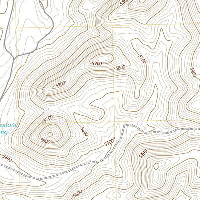 United States Geological Survey Tuckayou Spring, AZ (2021, 24000-Scale) digital map
