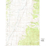United States Geological Survey Tucker Creek, MT (1989, 24000-Scale) digital map